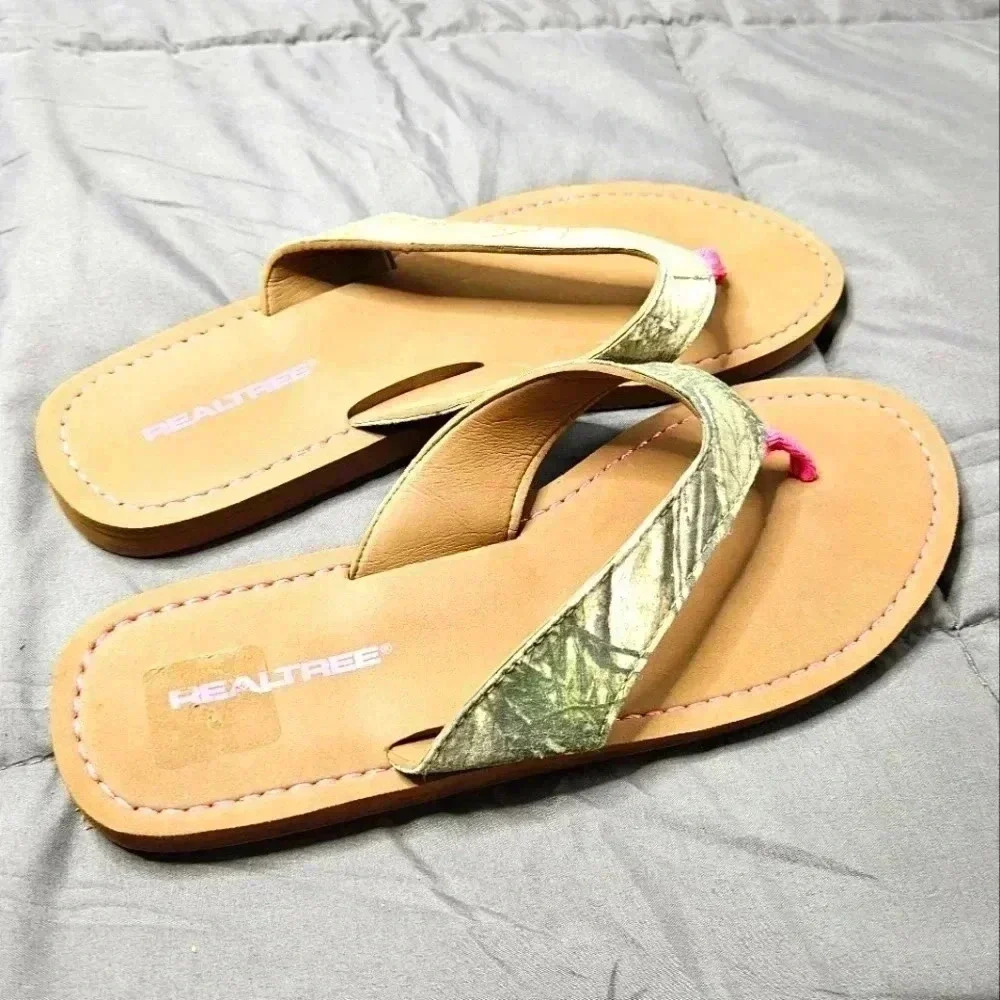 Realtree flip‎ flops/sandals